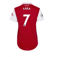 Arsenal Bukayo Saka #7 Hjemmedrakt Kvinner 2022-23 Kortermet